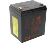 CSB Battery 12V 5AH, HR 1221W F2, 3-5 Years Life Time